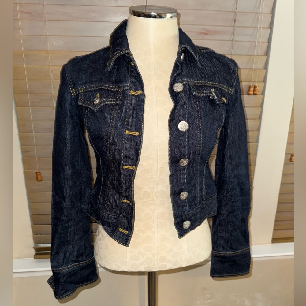 DKNY Dark Denim Jacket